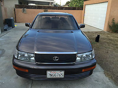 Lexus : LS LS400 1991 ls 400 mint condition lowly 85 000 original miles all original