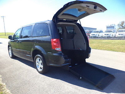 Dodge : Grand Caravan SXT 2012 dodge grand caravan sxt handicap wheelchair van rear entry ramp van