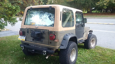 Jeep : Wrangler Sahara Sport Utility 2-Door 1988 jeep wrangler sahara sport utility 2 door 4.2 l