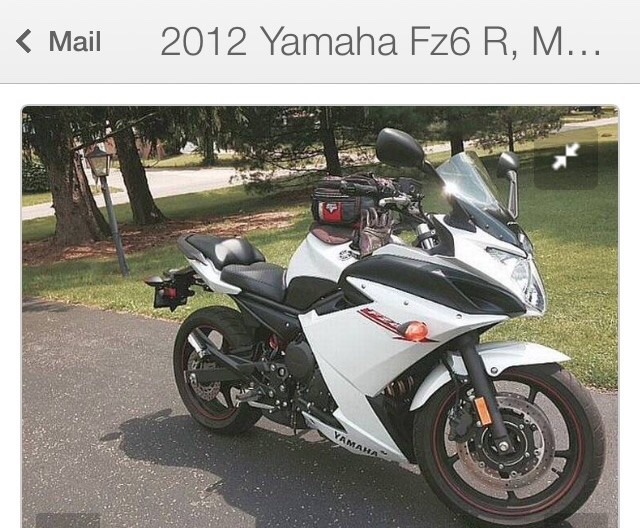 2012 Yamaha Fz6 R