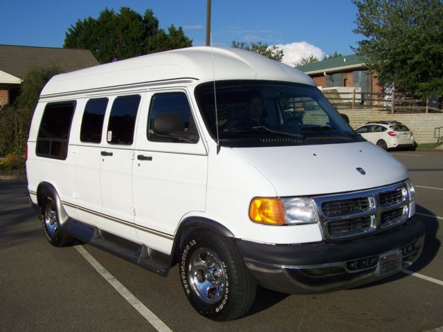 Dodge : Ram Van HANDICAP 69K 1500 CONVERSION TV SEAT BED LOADED  1 owner power wheelchair lift ramp leather cold dual ac high top mobility wagon
