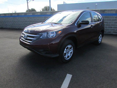 Honda : CR-V AWD 5dr LX AWD 5dr LX Low Miles 4 dr SUV Automatic Gasoline 2.4L 4 Cyl Basque Red Pearl II
