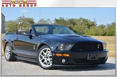 Ford : Mustang Shelby GT500 Convertible 2007 mustang shelby gt 500 convertible 13 000 original miles a must see
