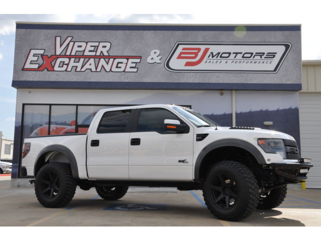 Ford : F-150 4WD SuperCre 2014 ford raptor roush supercharger adv 1 wheels only 14 k miles