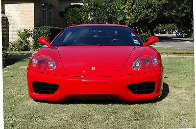 Ferrari : 360 Modena Coupe 2-Door 2004 ferrari 360 modena coupe f 1