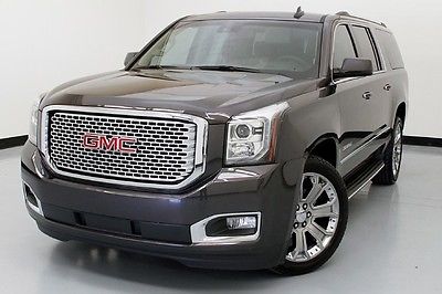 GMC : Yukon Denali 4WD 2015 gmc yukon xl denali 4 wd open road package iridium metallic