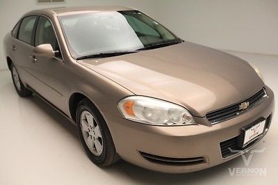 Chevrolet : Impala LT Sedan FWD 2006 tan cloth v 6 engine single cd used preowned vernon auto group 155 k miles