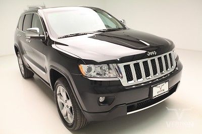 Jeep : Grand Cherokee Overland 4x4 2012 navigation leather cooled sunroof rear camera we finance 54 k miles
