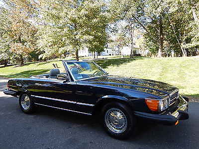 Mercedes-Benz : SL-Class LEATHER 1985 mercedes 380 sl last year of 380 45 k miles 1 owner perfect cond 21500 obo