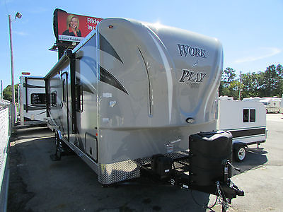 2016 Work and Play LE 25WB New Toyhauler, 1 Piece Metal Roof, Widebody, Video