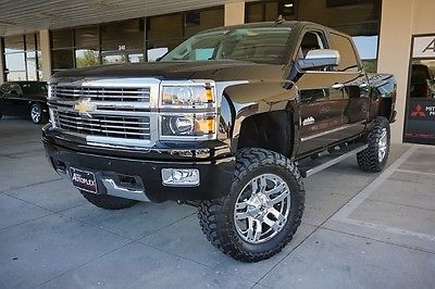 Chevrolet : Silverado 1500 High Country 15 1500 high country 6 inch lift saddle leather navigation 20 inch fuel wheels