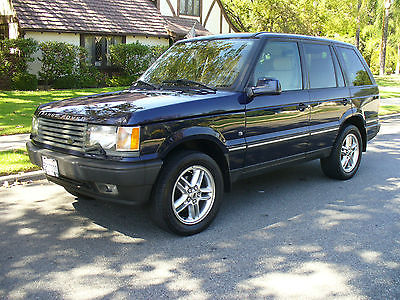 Land Rover : Range Rover Blue Gorgeous California Rust Free Range Rover 4.6 HSE  LOW MILES  AMAZING CONDITION