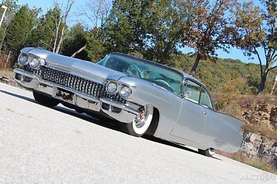 Cadillac : Other 1960 caillac 2 door coupe bubble top 390 ci auto air ride bagged led sled