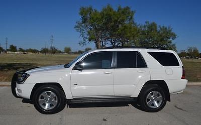 Toyota : 4Runner SR5 Sport Utility 4-Door 2004 toyota 4 runner sr 5 white 4 runner v 6 2 wd grill guard premium sound