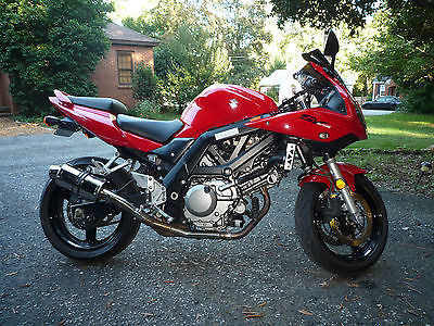 Suzuki : SV 2006 suzuki sv 650 s sv 650 red black excellent bike twin fast sportbike upgrades