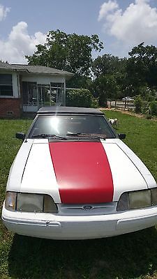 Ford : Mustang LX Convertible 2-Door 1992 ford mustang lx convertible 2 door 2.3 l new top new transmission