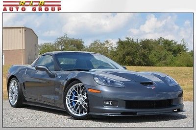 Chevrolet : Corvette ZR1 w/3ZR 2009 corvette zr 1 with 3 zr immaculate one owner 13 000 miles a must see