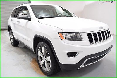 Jeep : Grand Cherokee Limited V6 4x4 SUV Navigation Sunroof Leather seat FINANCE AVAILABLE!! Backup Cam 20