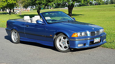BMW : M3 Premium Convertible 2-Door 1998 m 3 convertible auto trans excellent condition blue soft top hk sound