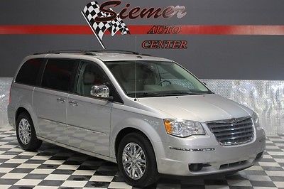 Chrysler : Town & Country Touring silver, black leather, limited,dvd