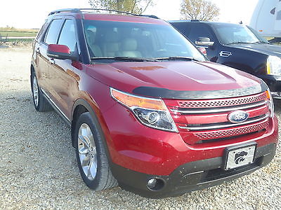 Ford : Explorer Limited 2013 ford explorer 4 x 4 limited red