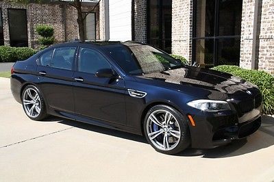 BMW : M5 Sedan Special Paint Azurite Black Full Merino Drivers Assistance Executive B&O 20's