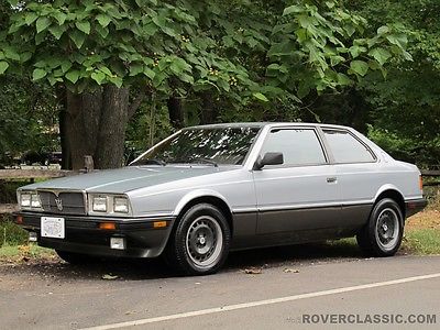 Maserati : Other E 1985 maserati biturbo e 55 220 original miles 54 out of 125 made