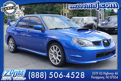 Subaru : Impreza 4dr H4 Turbo WRX STI Ltd 117 k mi 2007 subaru wrx sti blue recaro leather suede warranty finance zoom