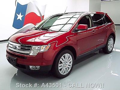 Ford : Edge LTD HTD LEATHER PANO SUNROOF 20'S 2008 ford edge ltd htd leather pano sunroof 20 s 44 k mi a 43501 texas direct