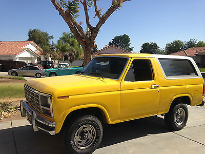 Ford : Bronco 2 DOOR 1986 ford bronco