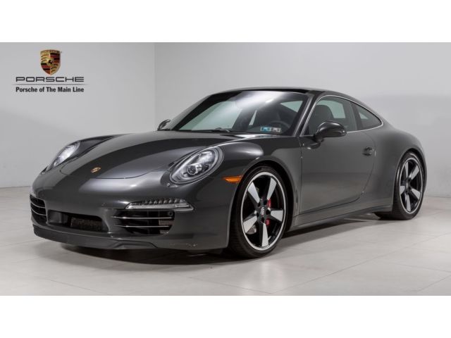 Porsche : 911 50th Anniver 50 th anniver certified coupe 3.8 l nav light design package smoker package