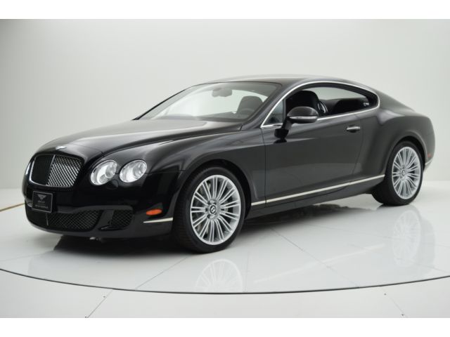 Bentley : Continental GT GT Speed Coupe 2-Door Bentley Certified Warranty Included,One Owner,Sold and Serviced By Us Since New