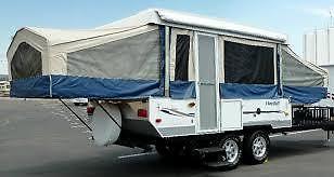 2012 Flagstaff tent trailer toy hauler