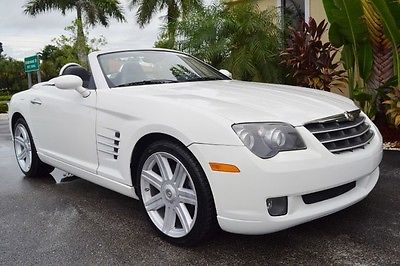 Chrysler : Crossfire Limited 2005 chrysler crossfire convertible heated leather navigation 46 k auto