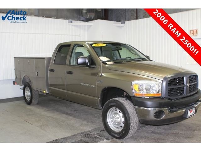 Dodge : Ram 2500 ST Used 06 Dodge Ram 2500 4x4 Quad Cab ST Stahl Utility Box 5.7L Hemi V8 Low Miles