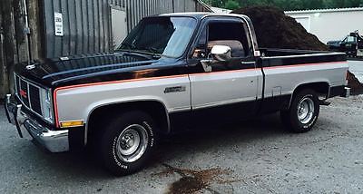 GMC : Sierra 1500 305 v 8 cold ac southern truck no rust rot short bed pb ps automatic