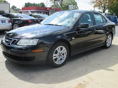 Saab : 9-3 Linear Low mile free shipping warranty clean carfax dealer service 5 speed turbo sport