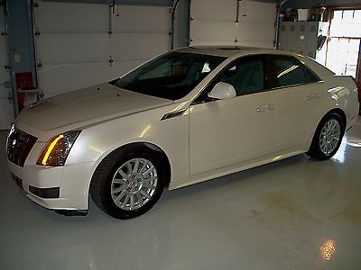 Cadillac : CTS 3.6L Sedan 4-Door 2012 cadillac cts 3.6 l sedan 4 door 3.6 l white diamond tri coat
