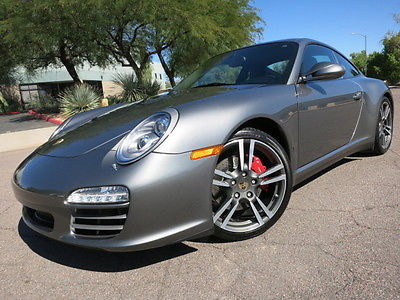 Porsche : 911 Carrera 4S Coupe 6 spd manual navi sport exhaust heated cooled seats loaded 2012 2010 c 4 s turbo