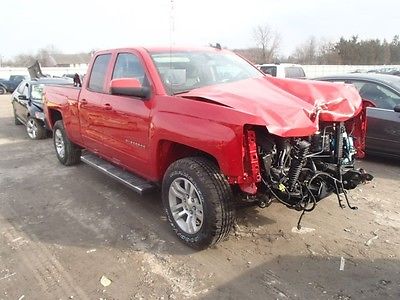 Chevrolet : Silverado 1500 LS Extended Cab Pickup 4-Door 2015 extended cab 2 wd wrecked rebuilder only 580 miles