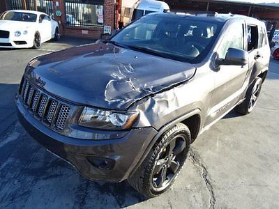 Jeep : Grand Cherokee Laredo 4WD 2015 jeep grand cherokee laredo salvage wrecked repairable project 9 k miles