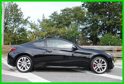 Hyundai : Genesis 3.8 R-Spec 6 Speed V6 6MT Manual R Spec RWD Coupe Repairable Rebuildable Salvage Wrecked Runs Drives EZ Project Needs Fix Low Mile