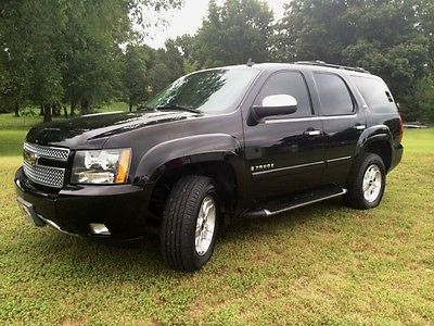 Chevrolet : Tahoe Z-71 Z-71,Leather,Navigation,DVD,Moonroof,Captains chairs,third row seat,4X4,Black.