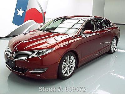 Lincoln : MKZ/Zephyr MKZ 2.0 ECOBOOST HTD LEATHER XENONS 2014 lincoln mkz 2.0 ecoboost htd leather xenons 10 k mi 809072 texas direct
