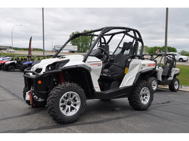 2015 Can-Am Commander XT 1000 Pearl White