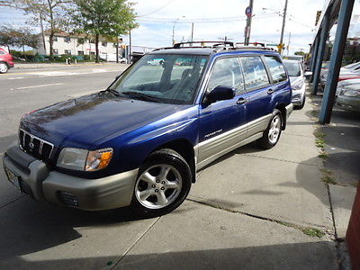Subaru : Forester S Wagon 4-Door 2001 subaru forester s 1 owner perfect carfax serviced warranty low miles
