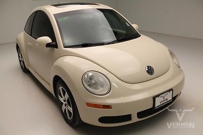 Volkswagen : Beetle-New TDI Coupe FWD 2006 leather heated sunroof single cd i 4 turbocharged used preowned 76 k miles