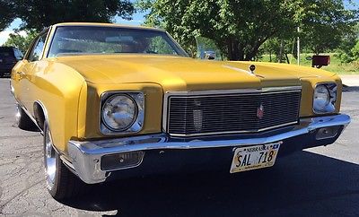 Chevrolet : Monte Carlo SS454 1971 monte carlo ss 454 real deal documented original motor