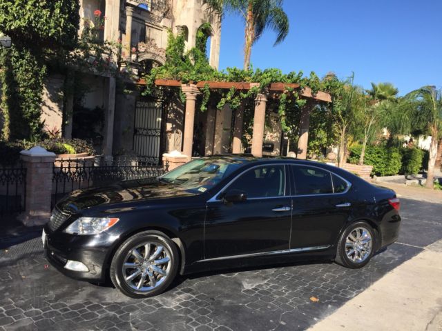 Lexus : LS 4dr Sdn RWD 2009 lexus ls 460 luxury edition obsidian black black ultra clean in and out a