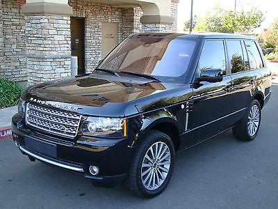 Land Rover : Range Rover Supercharged 2012 land rover range rover supercharged only 30 k mi don t miss